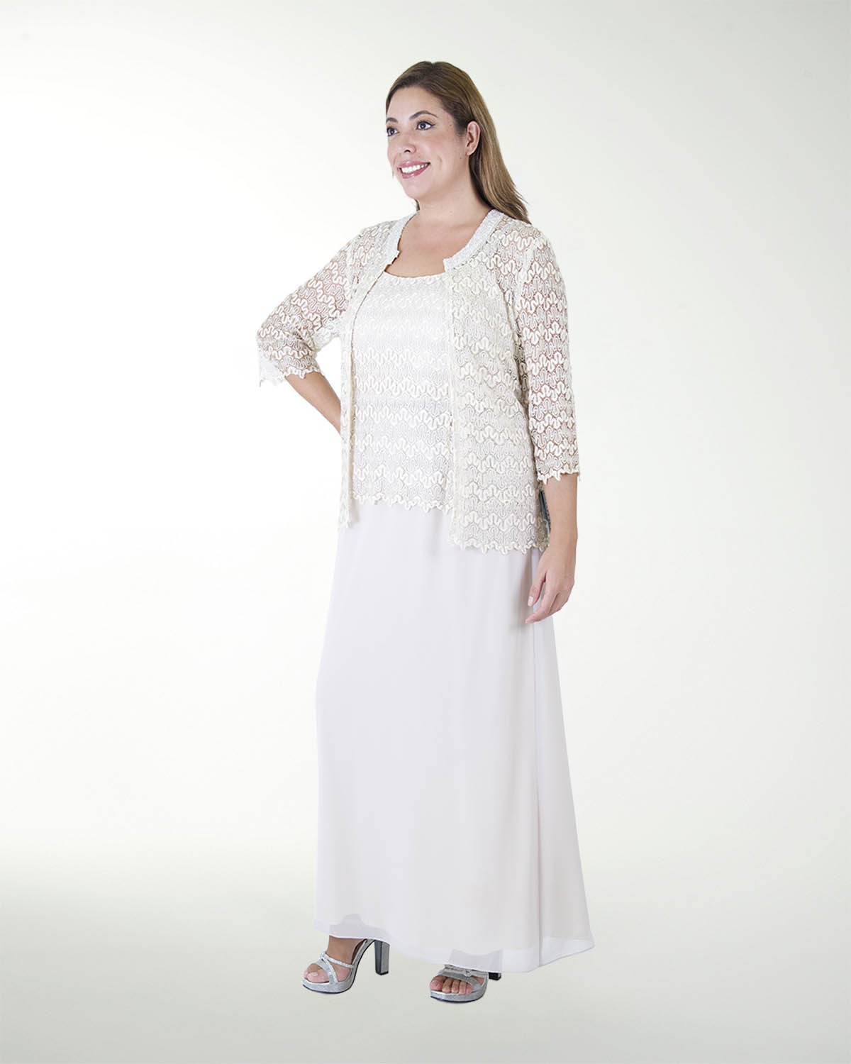 VESTIDO CON SACO