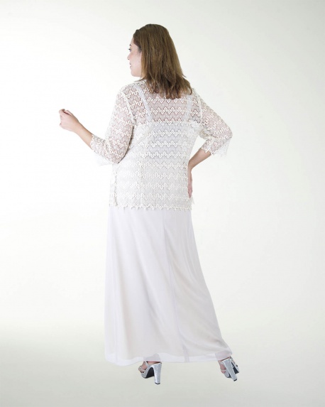 VESTIDO CON SACO
