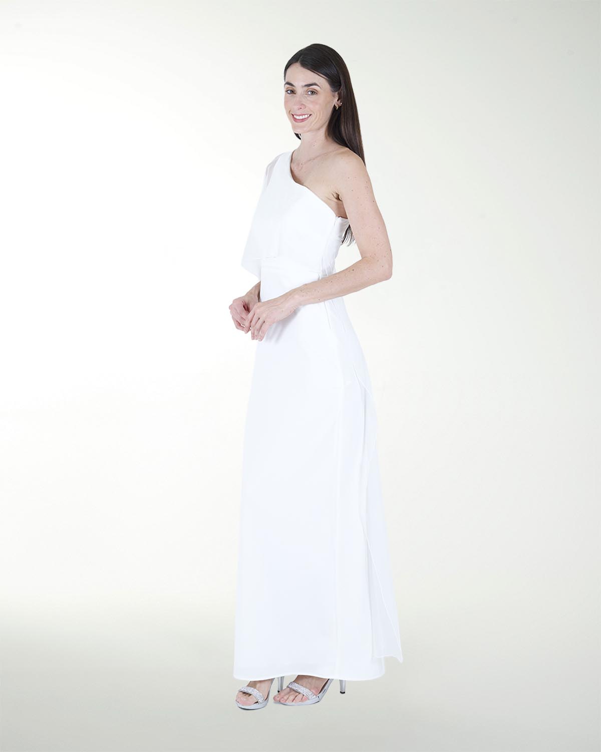 VESTIDO CL BLA DE UNA MANGA