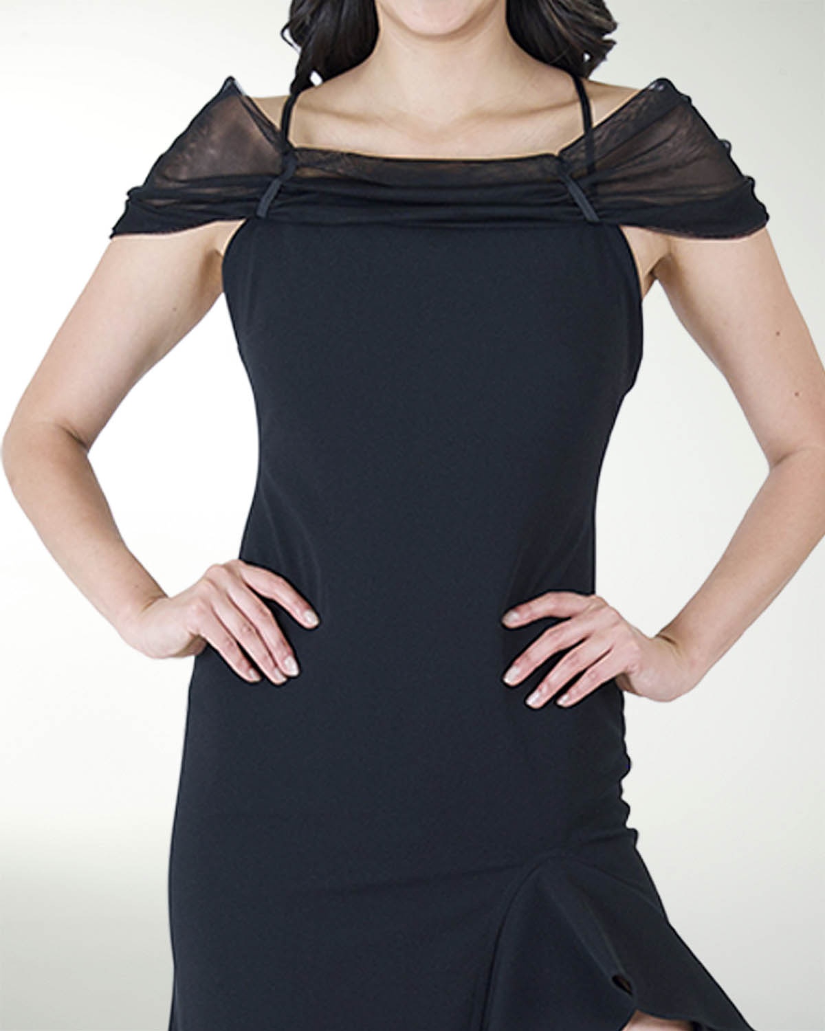 VESTIDO CL HOMBRO DESCUBIERTO