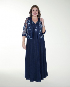 TMDA VESTIDO TE CON SACO Y MANGA
