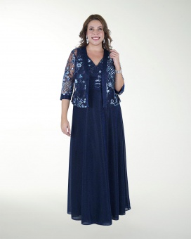 TMDA VESTIDO TE CON SACO Y MANGA