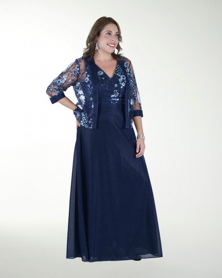 TMDA VESTIDO TE CON SACO Y MANGA