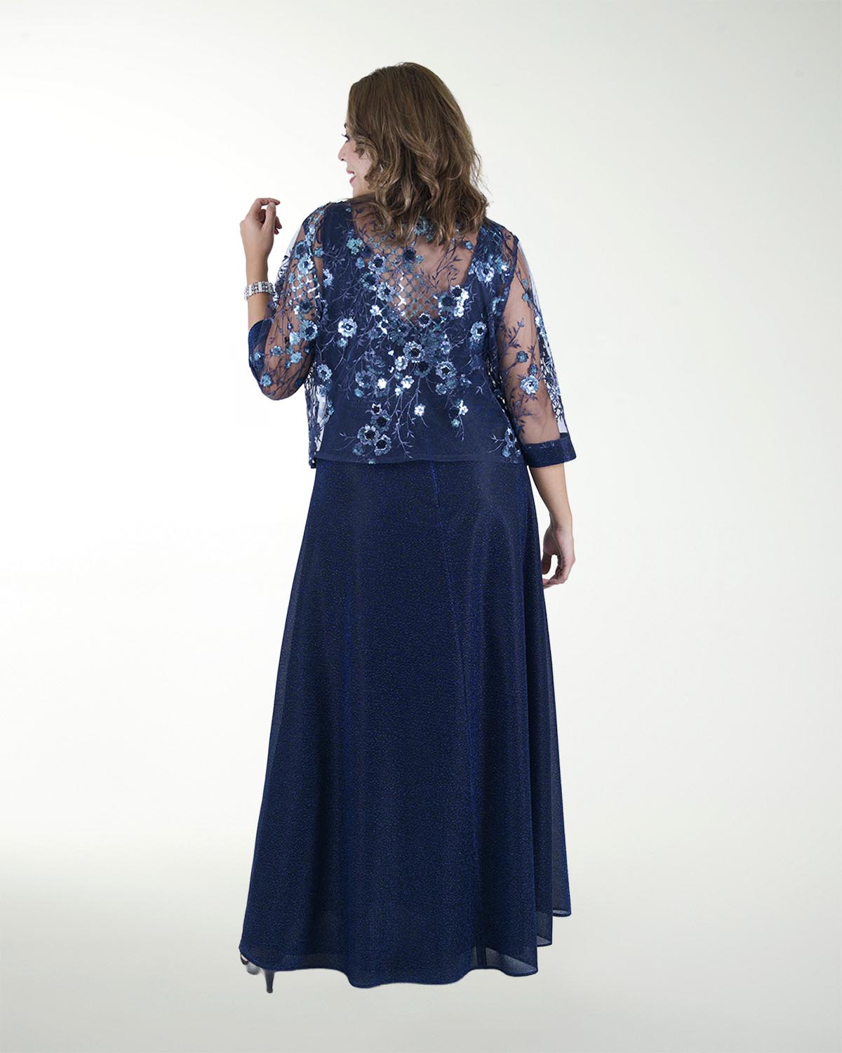 TMDA VESTIDO TE CON SACO Y MANGA