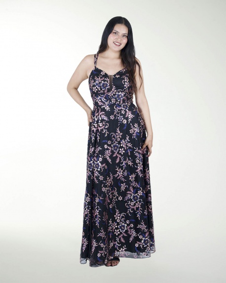 TMAX 14774-4 VESTIDO TE CON DIBUJO FLOR