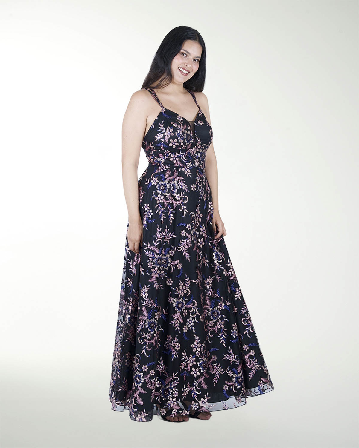 TMAX 14774-4 VESTIDO TE CON DIBUJO FLOR