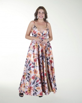 TMAX 16302-2 VESTIDO TE ESTAMPADO