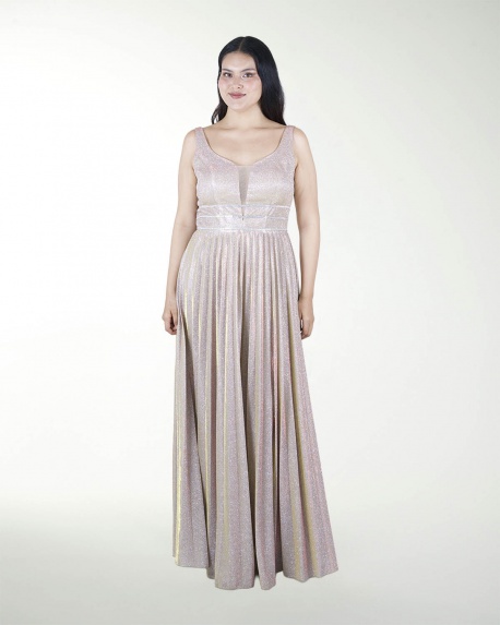 TMAX VESTIDO TE CON DESTELLO DE BRILLO