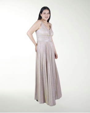 VESTIDO TE CON DESTELLO DE BRILLO