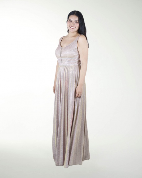 TMAX VESTIDO TE CON DESTELLO DE BRILLO