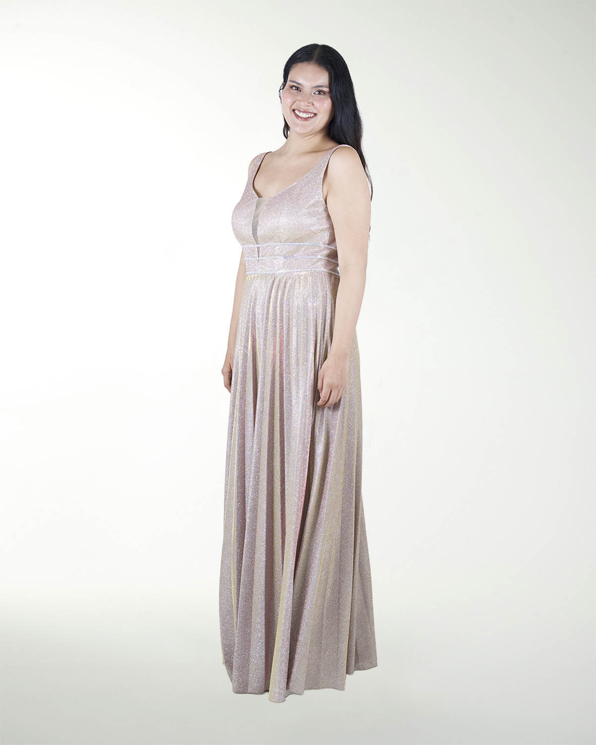 TMAX VESTIDO TE CON DESTELLO DE BRILLO