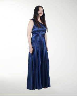 VESTIDO TE CON DESTELLO DE BRILLO