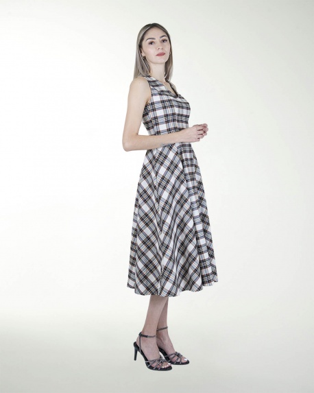 VESTIDO DA FALDA CIRCULAR