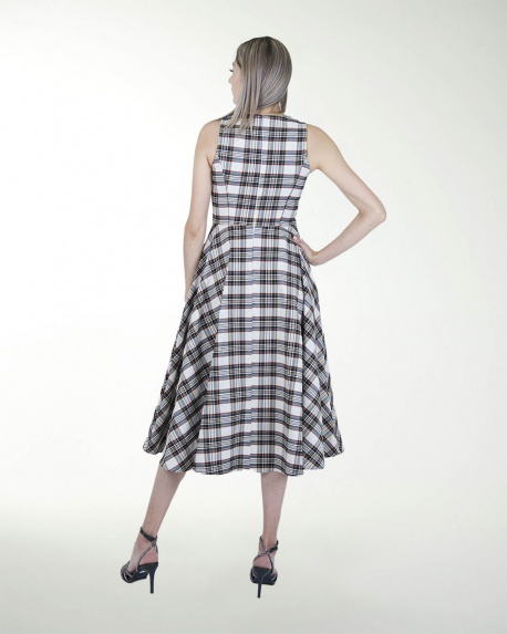 VESTIDO DA FALDA CIRCULAR