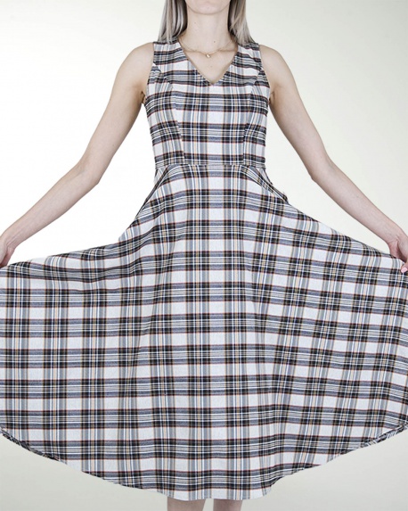 VESTIDO DA FALDA CIRCULAR
