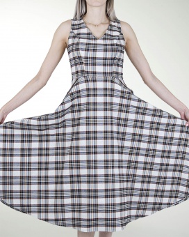 VESTIDO DA FALDA CIRCULAR