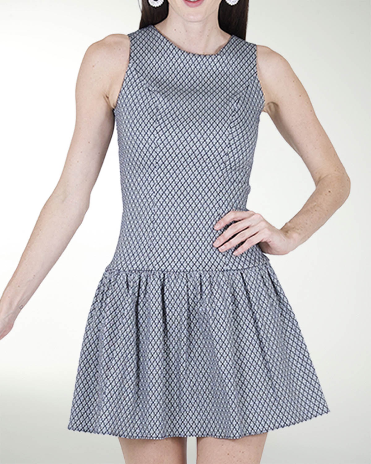 VESTIDO DA CON FALDON
