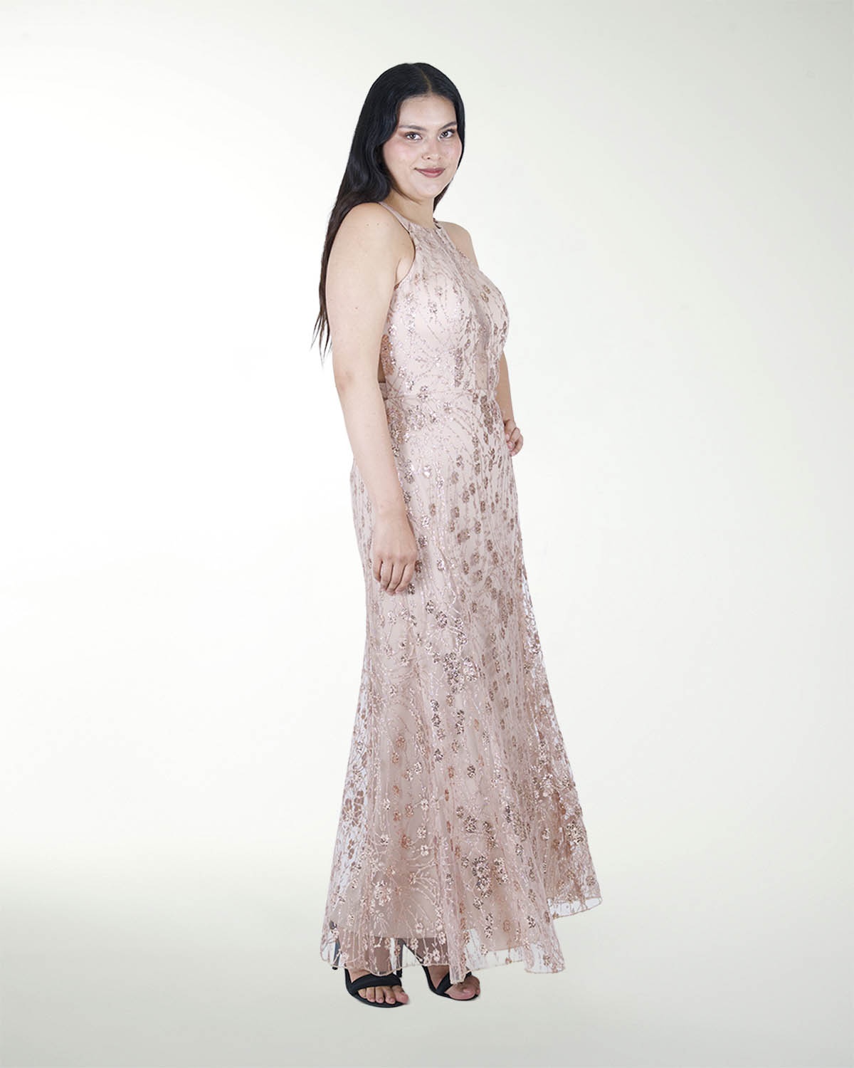 VESTIDO CON DESTELLOS