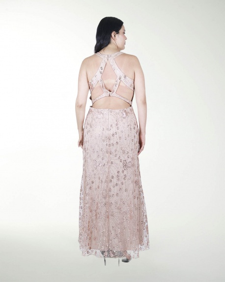 VESTIDO CON DESTELLOS