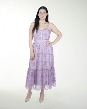 VESTIDO TE CORSET LARGO MIDI
