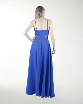 TNIN VESTIDO CL TRANSPARENCIA AL COSTADO