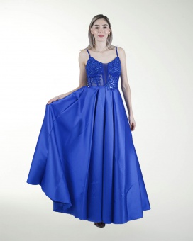 TNIN VESTIDO CL TRANSPARENCIA EN TALLE