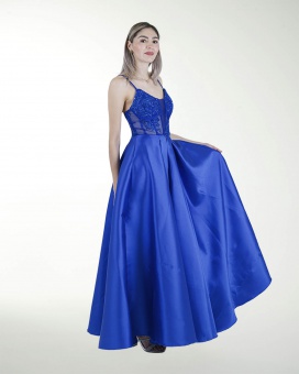 TNIN VESTIDO CL TRANSPARENCIA EN TALLE
