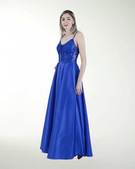 TNIN VESTIDO CL TRANSPARENCIA EN TALLE