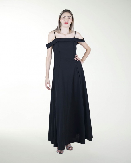 TNIN VESTIDO CL LISO HOMBRO CAIDO