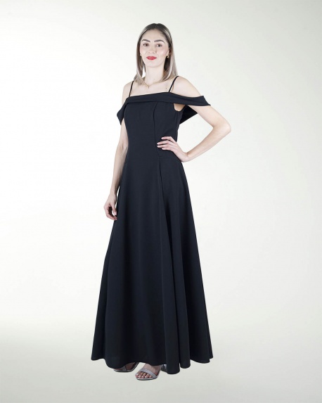 TNIN VESTIDO CL LISO HOMBRO CAIDO