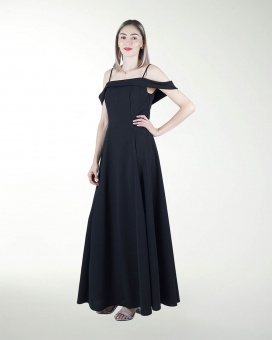 TNIN VESTIDO CL LISO HOMBRO CAIDO
