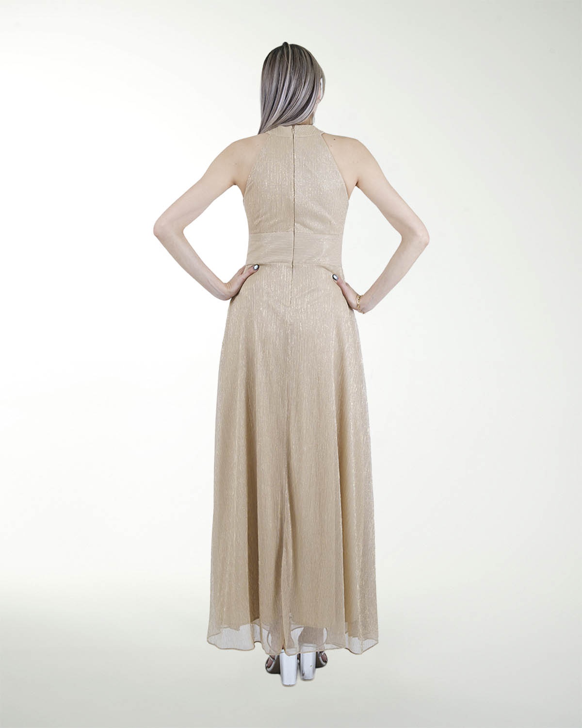TNIN VESTIDO CL CUELLO HALTER