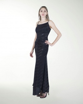 VESTIDO CL CON DRAPEADO EN CADERA