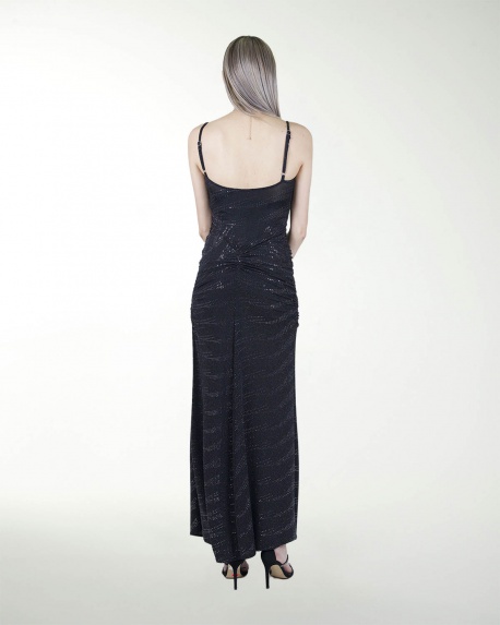 VESTIDO CL CON DRAPEADO EN CADERA