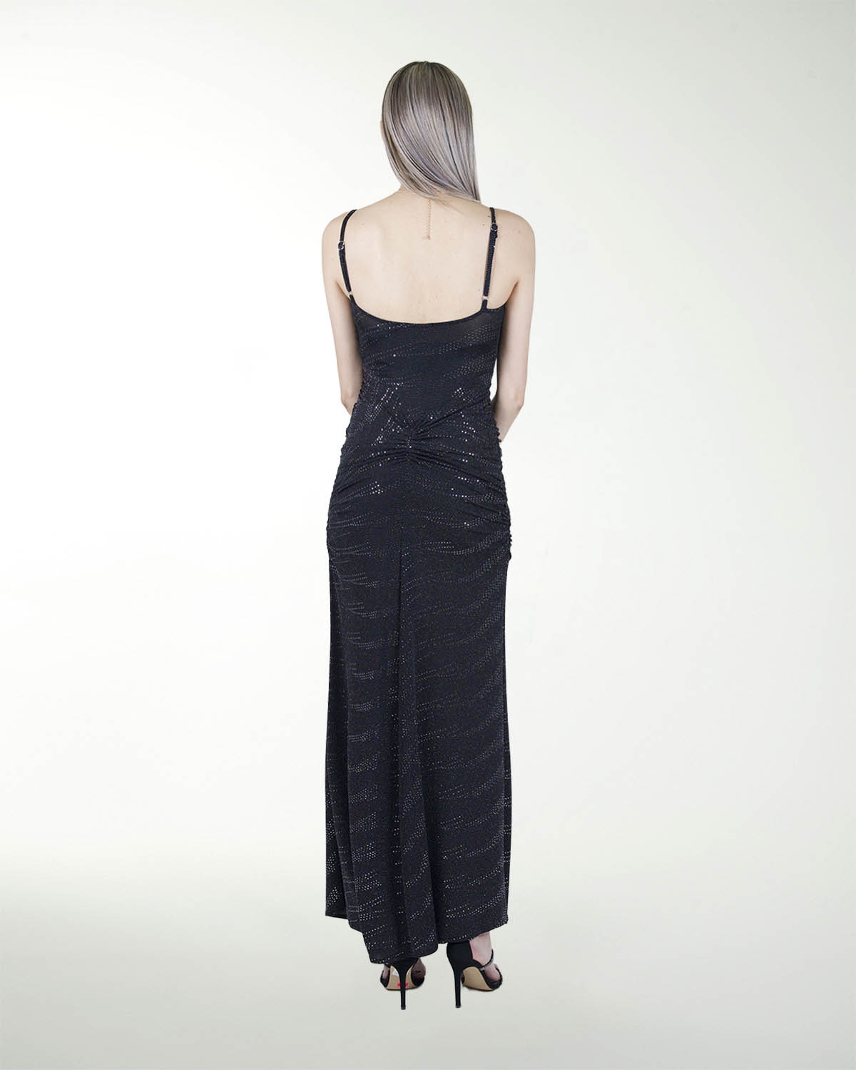 VESTIDO CL CON DRAPEADO EN CADERA