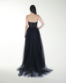 VESTIDO PR GRAN GALA CON BRILLO