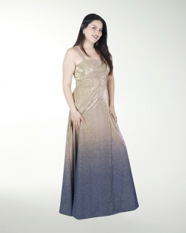 VESTIDO TE DEGRADADO EN FALDA