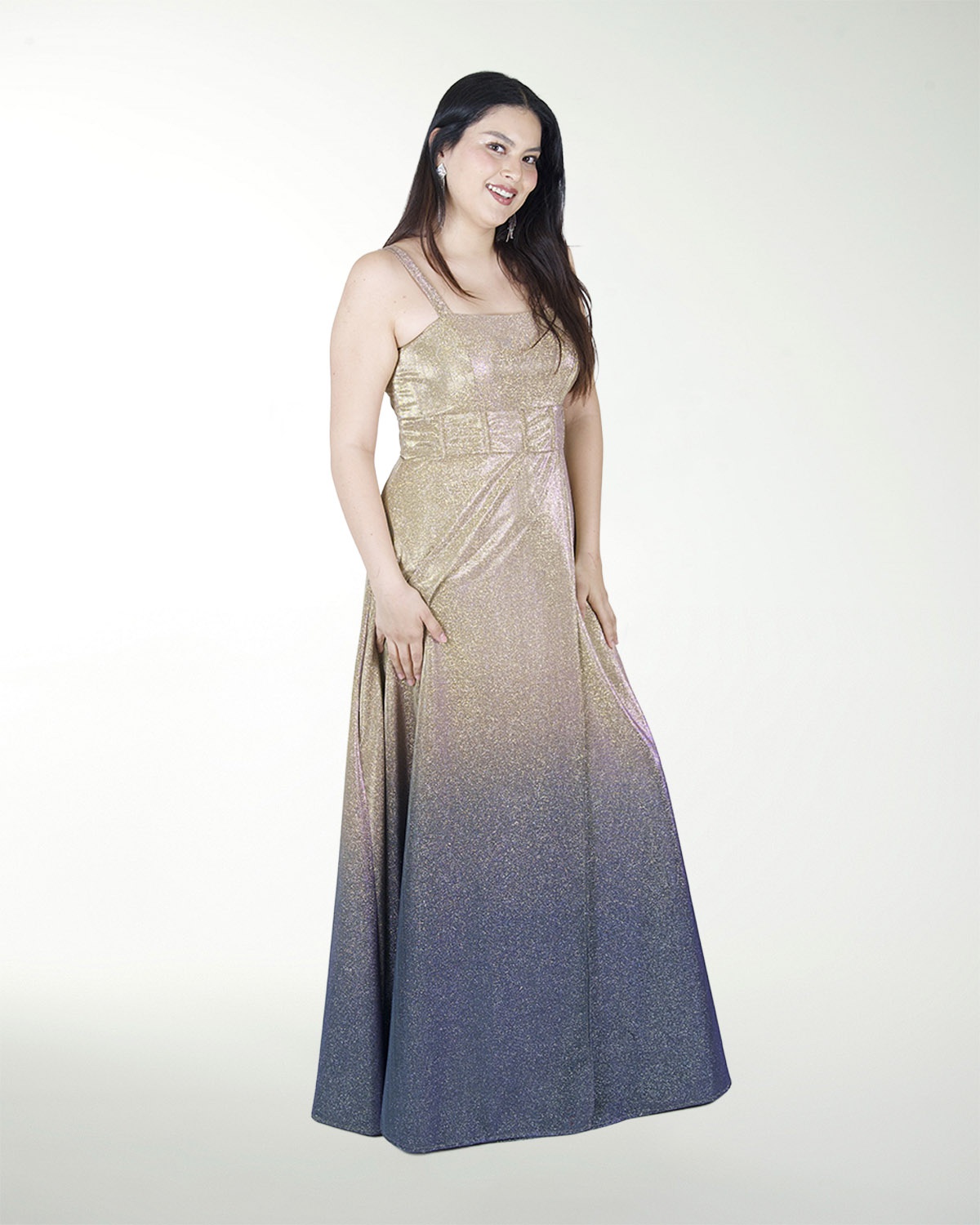 VESTIDO TE DEGRADADO EN FALDA