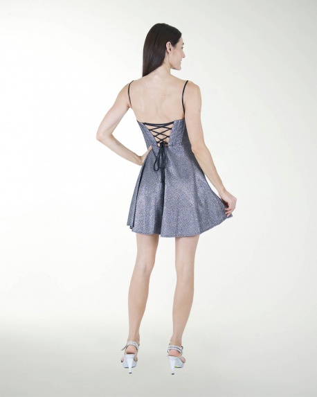 VESTIDO CC STRAPLESS CON JARETA