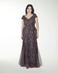 VESTIDO TE ENTALLADO CORTE SIRENA