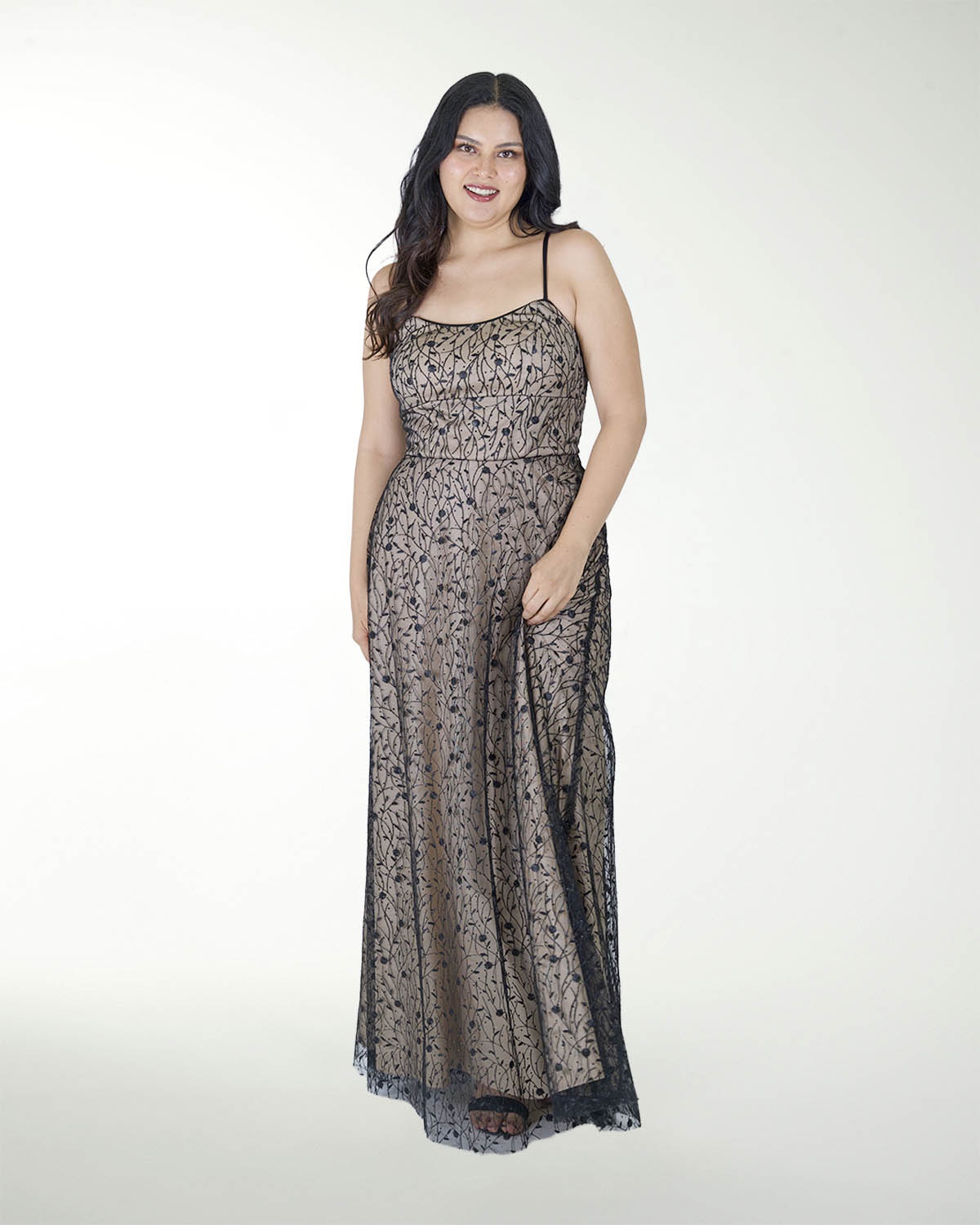 VESTIDO CL CON JARETAS EN ESPALDA