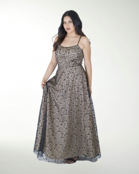VESTIDO CL CON JARETAS EN ESPALDA