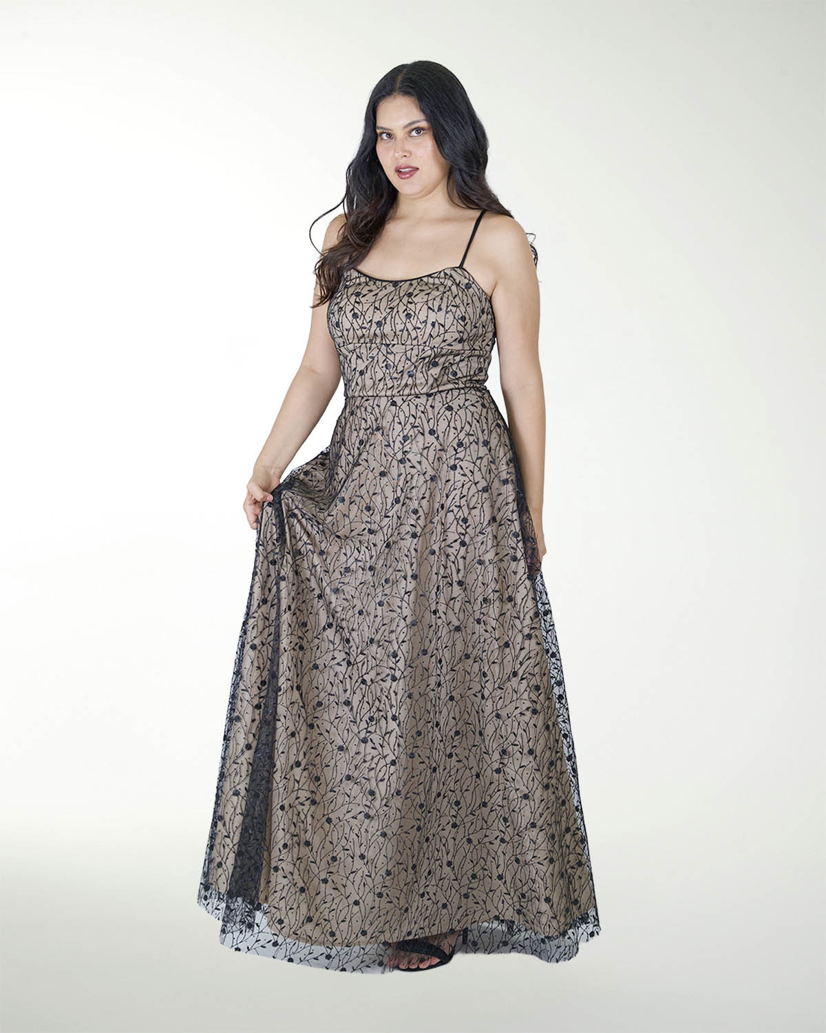 VESTIDO CL CON JARETAS EN ESPALDA