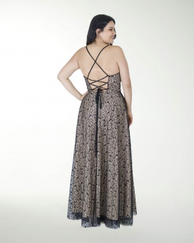 VESTIDO CL CON JARETAS EN ESPALDA