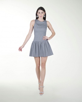 VESTIDO DA CON FALDON