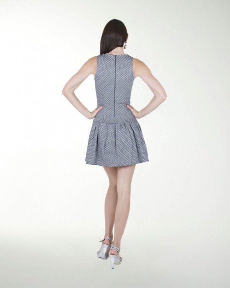 VESTIDO DA CON FALDON