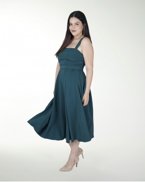 VESTIDO TE CON TABLONES