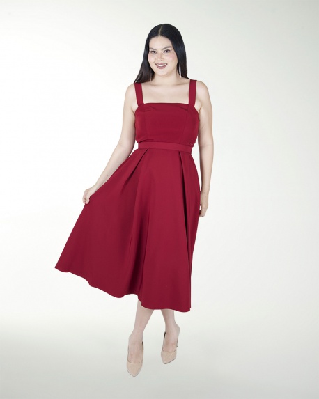 VESTIDO TV CON TABLONES