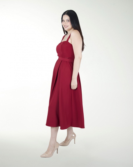 VESTIDO TV CON TABLONES