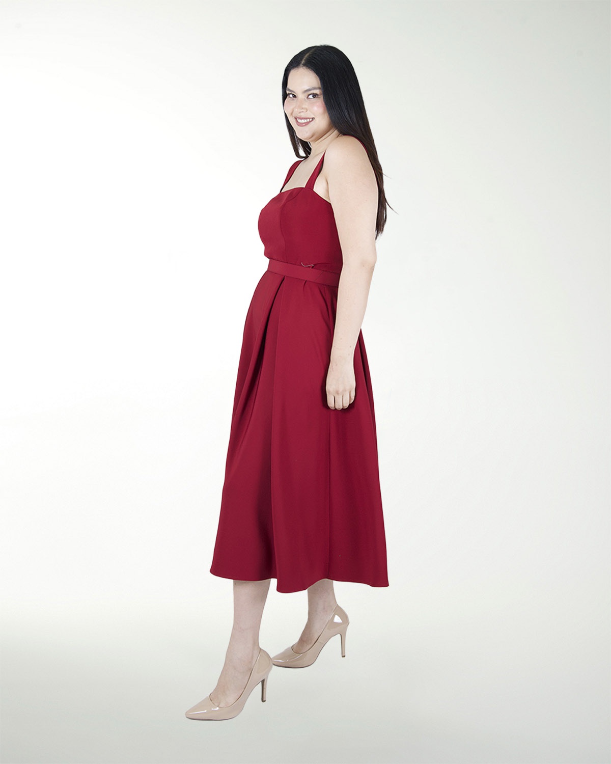 VESTIDO TV CON TABLONES